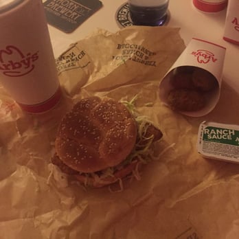 Arby's - King's Hawaiian fish sandwich not on King's Hawaiian bread cuz they ran out.... - Fast Food Near Me - San Diego, California