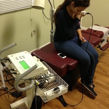 A G Chiropractic Center - My sister and the laser machine. - Chiropractors Near Me - Van Nuys, California A G Chiropractic Center - My sister and the laser machine. - Chiropractors Near Me - Van Nuys, California