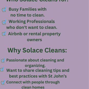 Solace Cleaning Service - Business flyer entails what the cleaning services clean, what the offer and why they clean! - Home Cleaning Near Me Solace Cleaning Service - Business flyer entails what the cleaning services clean, what the offer and why they clean! - Home Cleaning Near Me