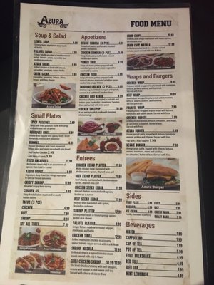 Menu photo 1 Azura Bar & Lounge Houston, TX