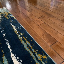 My floor shines like the first day we moved in. With three dogs and six sets of paws running around this is amazing! My floor shines like the first day we moved in. With three dogs and six sets of paws running around this is amazing!