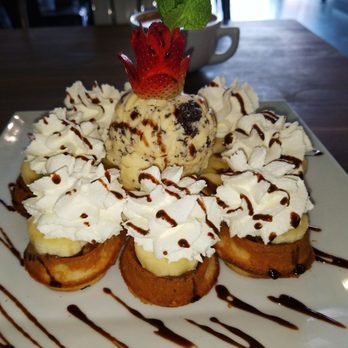 Hide Out Cafe - Banana nutella waffle - Coffee & Tea Near Me - Rowland Heights, California Hide Out Cafe - Banana nutella waffle - Coffee & Tea Near Me - Rowland Heights, California