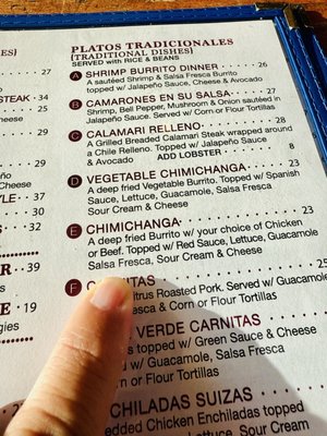 Menu photo 3 Huapangos San Diego, CA