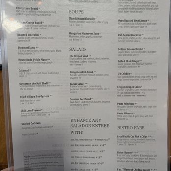 Bridgewater Bistro - Menu - New American Near Me - Astoria, Oregon