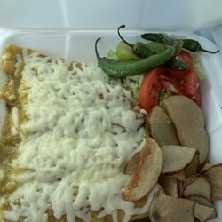 100% Antojitos Mexicanos - Enchiladas Verdes