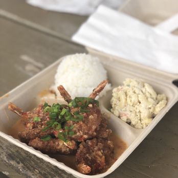 Wake Up Delicious - Coconut shrimp, rice and Mac - Hawaiian Near Me - Hanalei, Hawaii Wake Up Delicious - Coconut shrimp, rice and Mac - Hawaiian Near Me - Hanalei, Hawaii