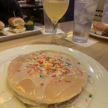 Werewolf - Homer cakes and pineapple mimosa - Breakfast & Brunch Near Me - San Diego, California