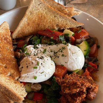 Jeffrey's Hillside Cafe - Veggie Hash - Breakfast & Brunch Near Me - Santa Rosa, California