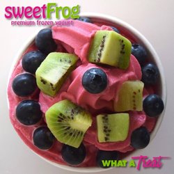 sweetFrog Premium Frozen Yogurt - Houston - Isn't this beautiful? Come in and make your own creation!