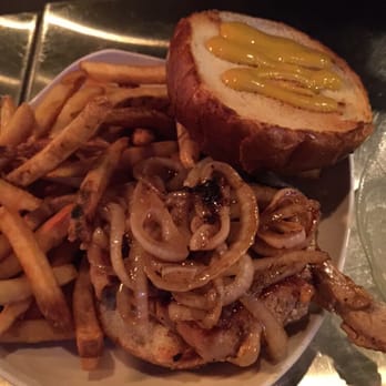 Republica - Pork chop with bone sandwich - Gastropubs Near Me - Berkley, Michigan
