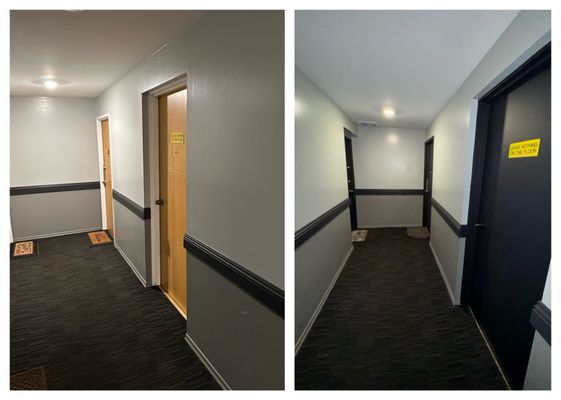 Hallway Painting - Hi, I’m Trey Hall, a professional painter with over 4 years of experience delivering high-quality interior and exterior painting services. Whether you’re looking to refresh a single room or give your whole home a makeover, I bring attention to detail, reliability, and a commitment to excellence on every project. My goal is to provide a smooth and efficient experience, with beautiful results that last. Let’s transform your space together! Hallway Painting - Hi, I’m Trey Hall, a professional painter with over 4 years of experience delivering high-quality interior and exterior painting services. Whether you’re looking to refresh a single room or give your whole home a makeover, I bring attention to detail, reliability, and a commitment to excellence on every project. My goal is to provide a smooth and efficient experience, with beautiful results that last. Let’s transform your space together!
