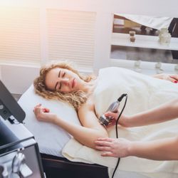 Skin and Beyond Wellness Center - Signature anti- cellulite and skin firming arm treatment with Radio-Frequency technology