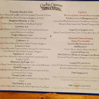 Cucina Caprese - Pizza Near Me - San Diego, California