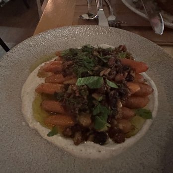 MIDA - Spring Baby Carrots with sumac, yogurt and cherry are perfectly seasoned and healthy! - Italian Near Me - Boston, Massachusetts MIDA - Spring Baby Carrots with sumac, yogurt and cherry are perfectly seasoned and healthy! - Italian Near Me - Boston, Massachusetts