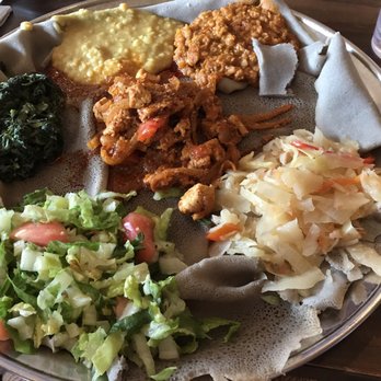 Keren Restaurant - Keren special with chicken - spicy and delicious but possible not entirely gluten free - Ethiopian Near Me - Washington, DC, District of Columbia Keren Restaurant - Keren special with chicken - spicy and delicious but possible not entirely gluten free - Ethiopian Near Me - Washington, DC, District of Columbia