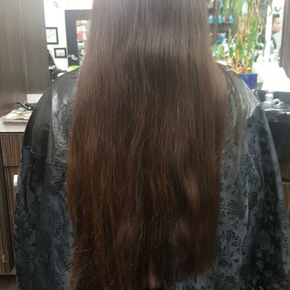 Brian Guy Studio 14 - Before! We forgot to snap a photo before cutting some of the dead bits off. Oops! - Hair Stylists Near Me - Irvine, California Brian Guy Studio 14 - Before! We forgot to snap a photo before cutting some of the dead bits off. Oops! - Hair Stylists Near Me - Irvine, California