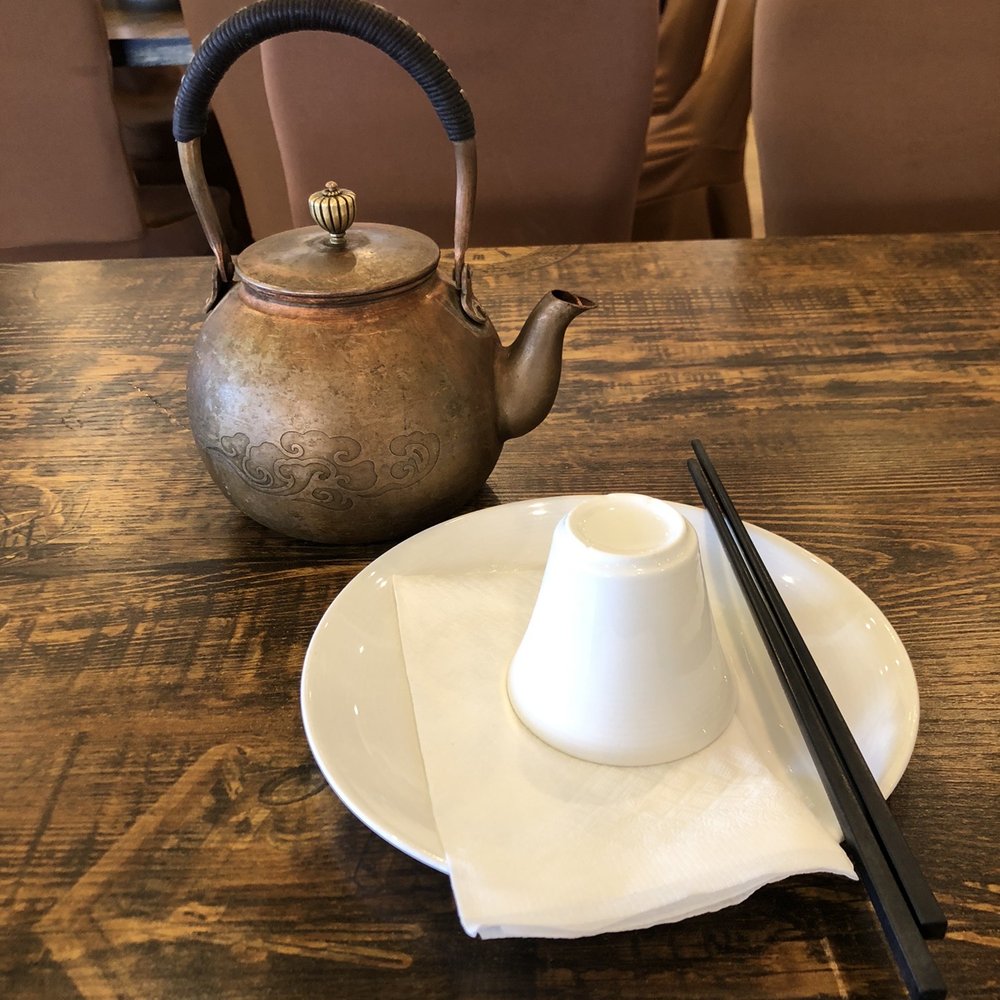 King Wah - Table setting - Dim Sum Near Me - Pleasanton, California
