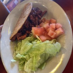 Pastor crispy taco