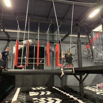 Airborne Trampoline Arena - Beginning of obstacle course - Trampoline Parks Near Me - Lindon, Utah Airborne Trampoline Arena - Beginning of obstacle course - Trampoline Parks Near Me - Lindon, Utah