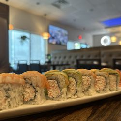 Joy Japan Sushi & Hibachi - I've been very impressed with the quality, taste, and presentation of all rolls we've ordered.