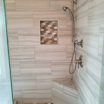 VHB Remodeling - zero entry shower with bench - General Contractors Near Me - Woodstock, Georgia VHB Remodeling - zero entry shower with bench - General Contractors Near Me - Woodstock, Georgia