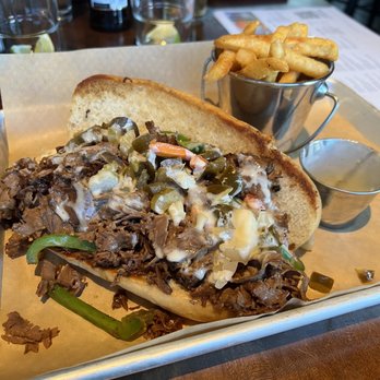 The Owners Box - Italian Beef w/ Queso - Sports Bars Near Me - Dallas, Texas The Owners Box - Italian Beef w/ Queso - Sports Bars Near Me - Dallas, Texas