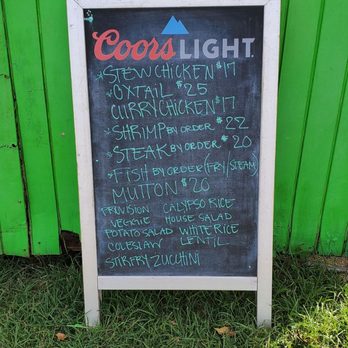 Heading East Bar and Grille - A preview of the menu - Caribbean Near Me - St. John, Virgin Islands