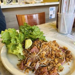 55 Nam Khao - Rice ball salad 55 Nam Khao - Rice ball salad