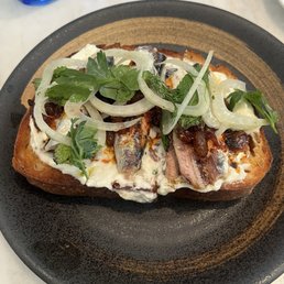 sardine toast