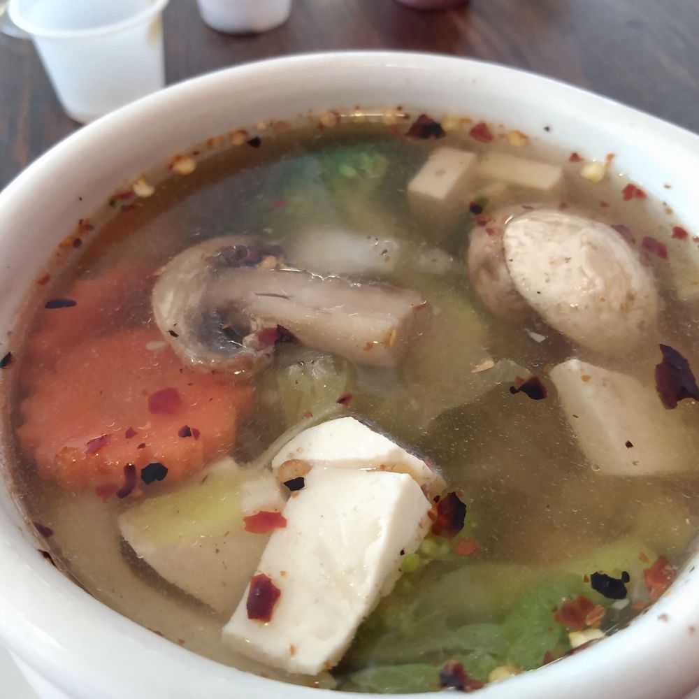 Thai House2 Restaurant - Spiced up veggie soup - Thai Near Me - San Antonio, Texas