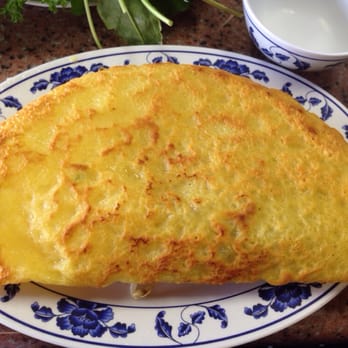 Van's Restaurant - Banh xeo aka Vietnamese taco - Vietnamese Near Me - Garden Grove, California