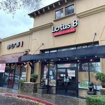 Lotus 8 - Front entrance - Asian Fusion Near Me - Folsom, California