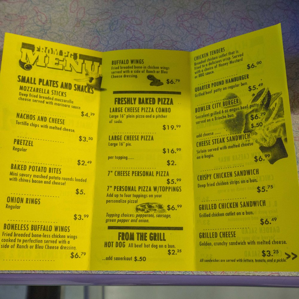Bowler City - Menu Page 1 - Bowling Near Me - Hackensack, New Jersey Bowler City - Menu Page 1 - Bowling Near Me - Hackensack, New Jersey