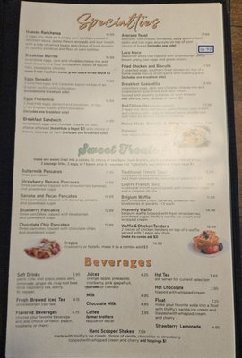 Menu photo 1 Green River Cafe Corona, CA