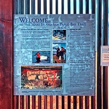 Mare Island San Pablo Bay Trail - Trailhead signage - Landmarks & Historical Buildings Near Me Mare Island San Pablo Bay Trail - Trailhead signage - Landmarks & Historical Buildings Near Me