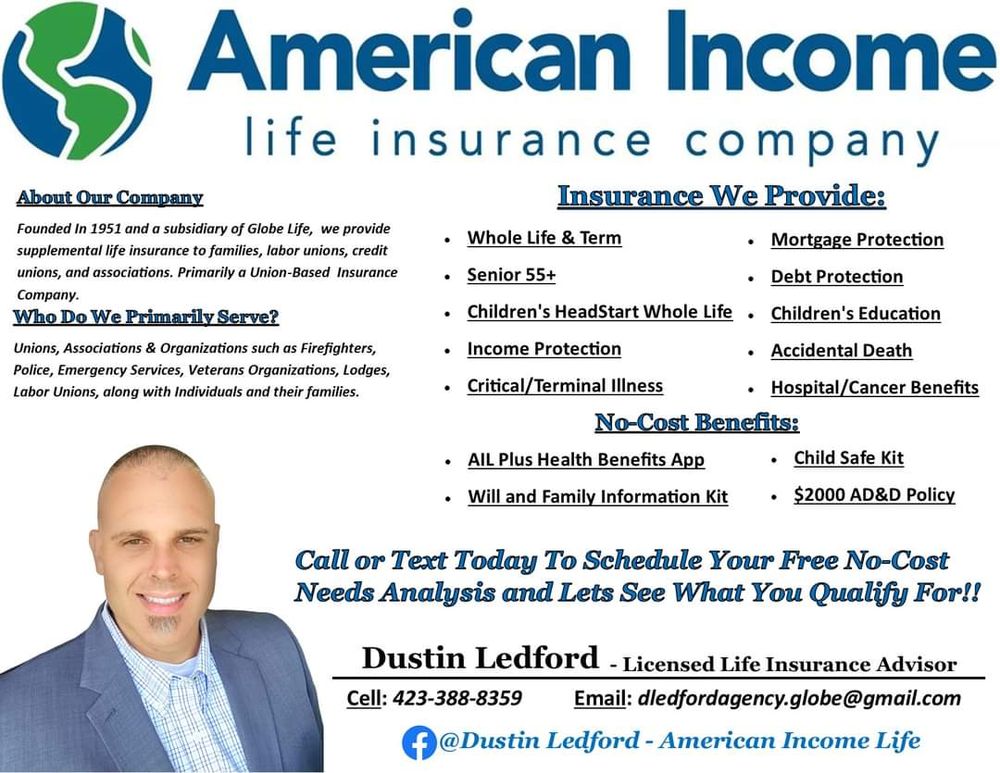 DUSTIN LEDFORD AMERICAN LIFE Updated August 2024 Request a