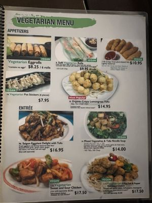 Menu photo 7 Saigon Vietnamese Restaurant Tracy, CA