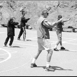 Tai Chi Practice at Yerba Buena Gardens
