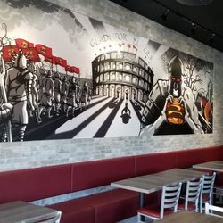 Gladiator Burger - Interior decor