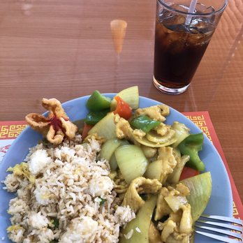 Chef Bo - Lunch combo, with Curry Chicken and fried rice - Chinese Near Me - Sacramento, California