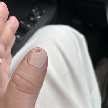 Lotus Nail Studio - After only a few minutes the manicure was ruined - Nail Salons Near Me - Pittsburgh, Pennsylvania