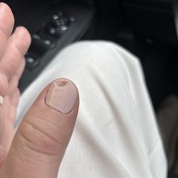 Lotus Nail Studio - After only a few minutes the manicure was ruined