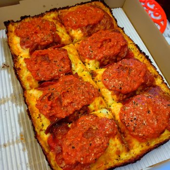 Xtra Cheese - Detroit pepperoni - Pizza Near Me - Whittier, California Xtra Cheese - Detroit pepperoni - Pizza Near Me - Whittier, California