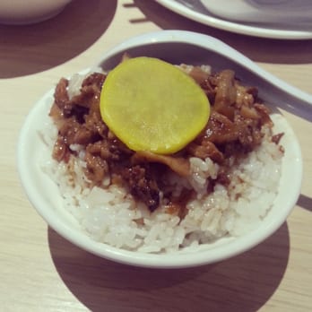 MonGa Cafe - braised pork over rice! Only $3! :) flavorful and delicious - Taiwanese Near Me - Bellevue, Washington MonGa Cafe - braised pork over rice! Only $3! :) flavorful and delicious - Taiwanese Near Me - Bellevue, Washington