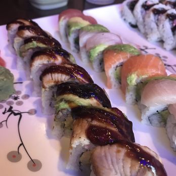 Sushi King - Black Dragon (left), Rainbow (right) - Sushi Bars Near Me - Saint Johns, Florida Sushi King - Black Dragon (left), Rainbow (right) - Sushi Bars Near Me - Saint Johns, Florida