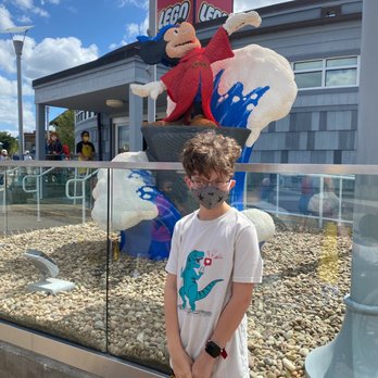 Lego - Sorcerer Mickey made out of LEGOS - Toy Stores Near Me - Lake Buena Vista, Florida
