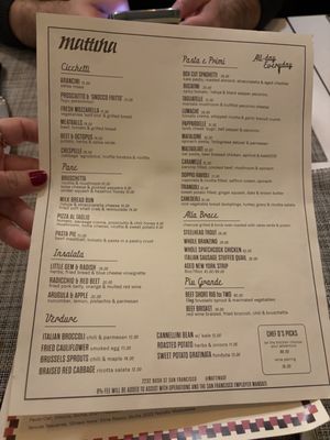 Menu photo 7 Mattina San Francisco, CA Menu photo 7 Mattina San Francisco, CA