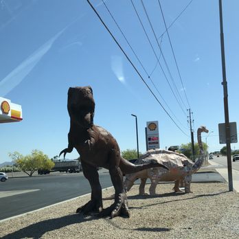 Pilot Travel Center - T-Rex greets you! - Gas Stations Near Me - Gila Bend, Arizona