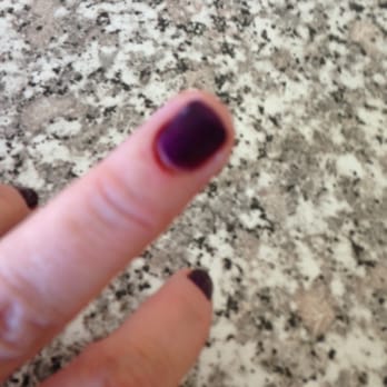 Tina Nails - Blood! They over cut my cuticles so much that I'm now bleeding! DON'T GO THERE!!! - Nail Salons Near Me - Morgan Hill, California Tina Nails - Blood! They over cut my cuticles so much that I'm now bleeding! DON'T GO THERE!!! - Nail Salons Near Me - Morgan Hill, California