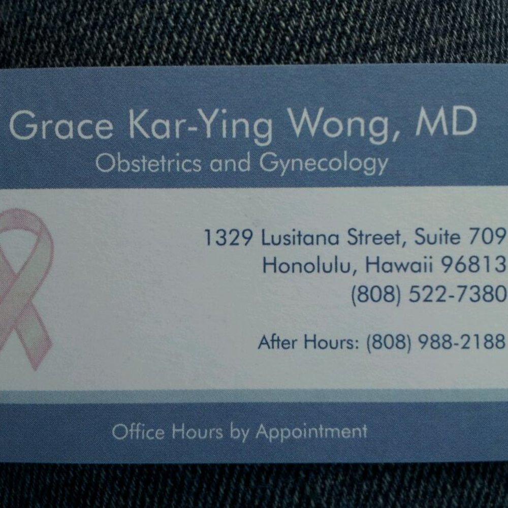 Wong Grace, MD - Obstetricians & Gynecologists Near Me - Honolulu, Hawaii